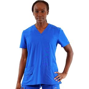 FUBU Women's V-Neck Scrub Top Medical Nursing Uniform in Saudi Arabia