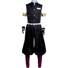 Adult Anime Uzui Cosplay Costume Pants Top Full Halloween Costume Uniform Suit Men in Saudi Arabia