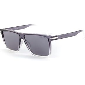 Sundog Eyewear Premium Sunglasses for Men - GvR60 - UV Protection Featured Lens Technology - Great Fit for Golf, Fishing, Fashion, Beach, Aviator, Driving Glasses - Crystal Grey/Clear Fade Smoke in Saudi Arabia