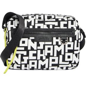 Longchamp Le Pliage Medium Nylon Logo Camera Crossbody Bag in Saudi Arabia