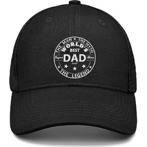 Fathers Day Best Dad Ever Hat Gifts for Dad from Daughter Son Papa Baseball Cap Birthday Gift in Saudi Arabia