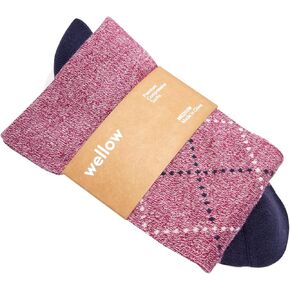 Wellow Knee High Compression Socks for Men & Women - Made with Viscose from Bamboo, Swelling & Pregnancy Support in Saudi Arabia