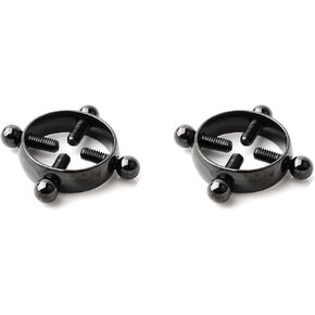 2Pcs Round Body Clamps for Women Stainless Steel Non-Piercing Rings Clip Body Jewelry in Saudi Arabia