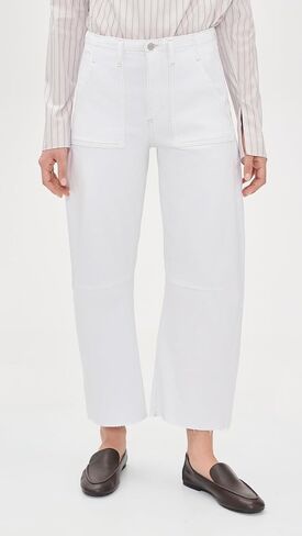 LE JEAN Women's Utility Soft Barrel Jeans in Saudi Arabia