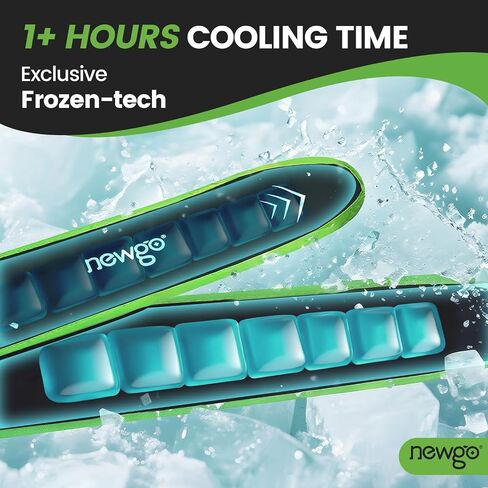 NEWGO Neck Ice Pack Cooling Neck Wrap - Long-Lasting Cold Therapy Scarf for Hot Weather, Neck Pain & Hot Flash Relief, Reusable Ice Pack for Athletes, Outdoor Sports & Indoor Use in Kuwait
