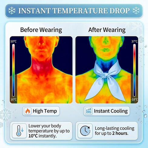 Sports ice Towel - Made of Cold-Gel Material, Ready to use After Soaking, Providing Long-Lasting Coolness, Suitable for Running, Cycling and Outdoor Activities. (bIue) in Saudi Arabia