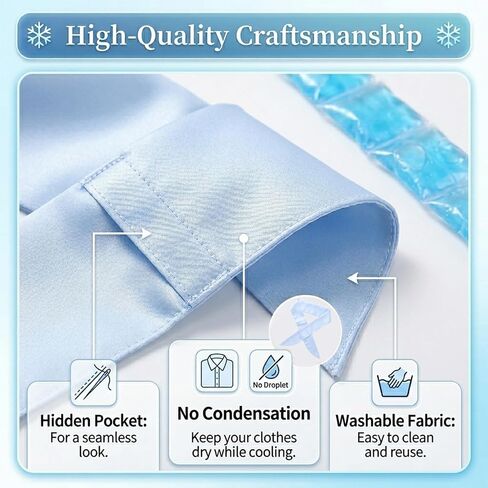 Sports ice Towel - Made of Cold-Gel Material, Ready to use After Soaking, Providing Long-Lasting Coolness, Suitable for Running, Cycling and Outdoor Activities. (bIue) in Saudi Arabia
