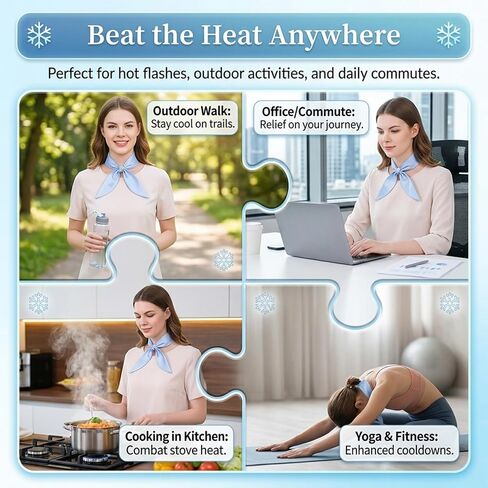 Sports ice Towel - Made of Cold-Gel Material, Ready to use After Soaking, Providing Long-Lasting Coolness, Suitable for Running, Cycling and Outdoor Activities. (bIue) in Saudi Arabia