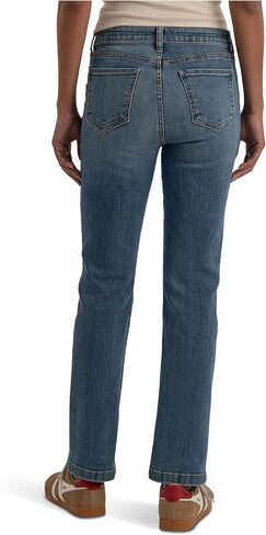 KUT from the Kloth Kelsey High-Rise Ankle Flare Front Seams Patch Pocket in Kuwait