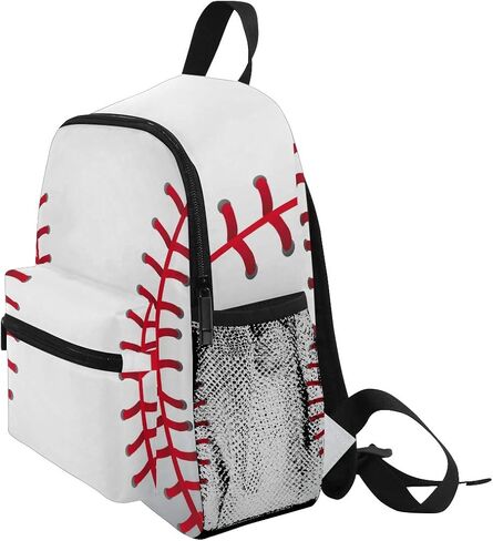 Toddler Kids Backpack Baseball Pattern 12 Inch Preschool Backpack School Bag Mini Casual Daypack for Boy Girl in Saudi Arabia