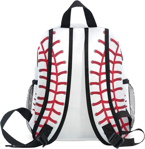 Toddler Kids Backpack Baseball Pattern 12 Inch Preschool Backpack School Bag Mini Casual Daypack for Boy Girl in Saudi Arabia