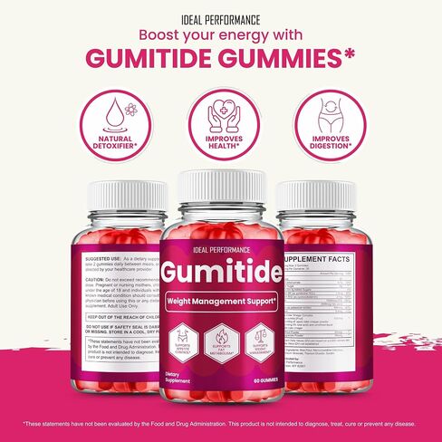 IDEAL PERFORMANCE Gumitide Gummies, Gumitide Gummy Reviews (5 Pack) in Kuwait
