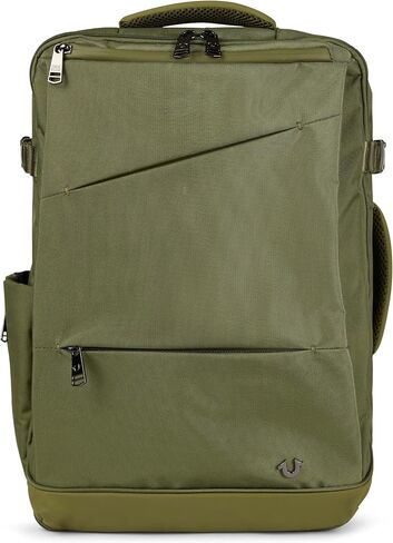 True Religion Travel Backpack for Men and Women - Carry On Flight Approved Luggage Bag, 16" Laptop Compartment, Clothes Storage, Tech Organizer, Traveling Business Weekender Daypack for Personal Items in Kuwait