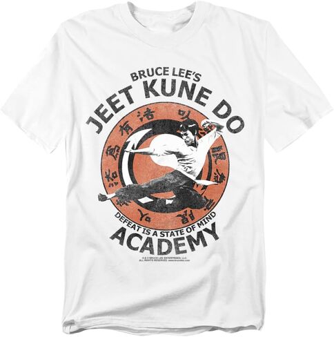 تي شيرت Popfunk Bruce Lee Jeet Kune Do Academy، رمادي in Kuwait