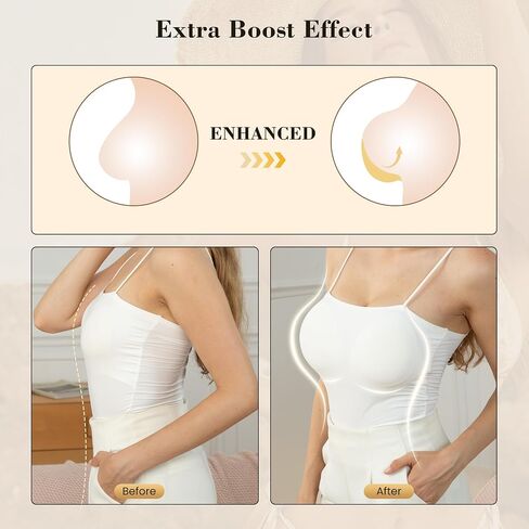 Sticky Bra Pads with Nipple Covers, Reusable Silicone Breast Inserts, Double-Sided Adhesive Instantly Boob Lift Boost Padded in Saudi Arabia