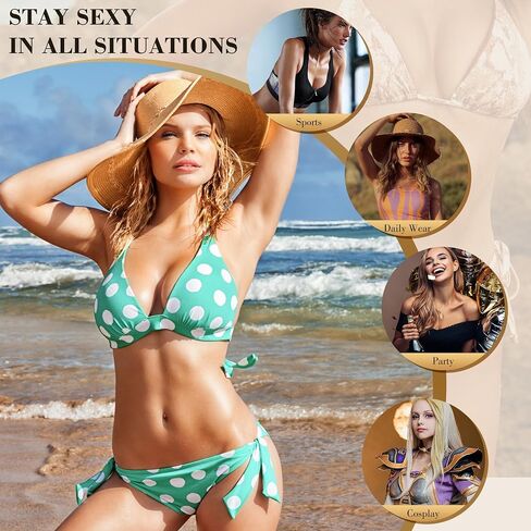 Sticky Bra Pads with Nipple Covers, Reusable Silicone Breast Inserts, Double-Sided Adhesive Instantly Boob Lift Boost Padded in Saudi Arabia