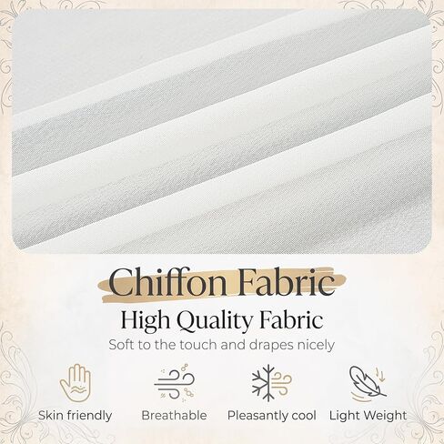 JenPen Chiffon Shawl Wraps for Women Evening Dresses, Sheer Elegant Bridal Wedding Wrap, Soft Party Bridesmaid Prom Cover up in Kuwait