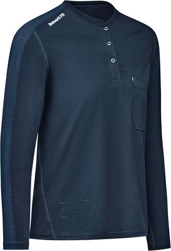 Bulwark FR Women's Flame Resistant Flex Knit Henley in Kuwait