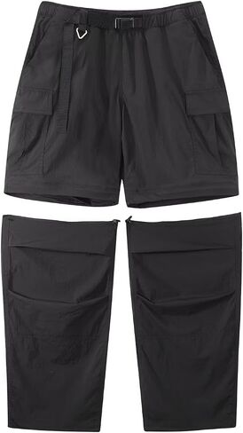 JOMLUN Women's Hiking Zip Off Pant Outdoor Pants Quick Dry Convertible Camping Lightweight Breathable in Saudi Arabia