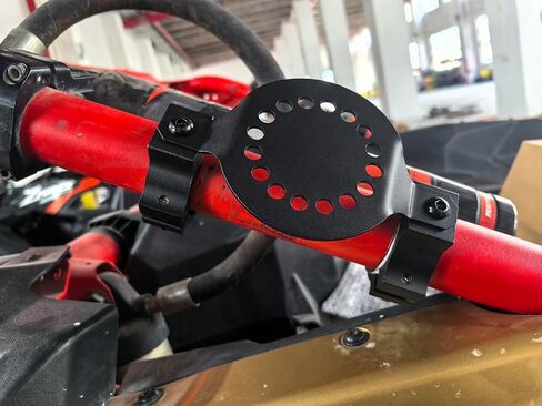 UTV ATV 1 ''- 2 '' Roll Bar Universal Gas / Water Tank Hounder Brackets for Polaris Ranger XP RZR ، Can Am Maverick X3 ، Wildcat ، Kawasaki Teryx (مجموعتان لخزان 10L) in Kuwait