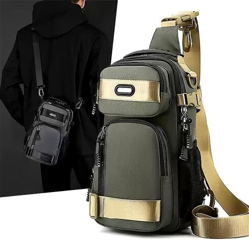 Unisex Multifunctional Anti-Theft Chest Bag for Travel And Sports, Lightweight Small Backpack with a Single Shoulder Crossbody Design | Travel And Sports in Kuwait