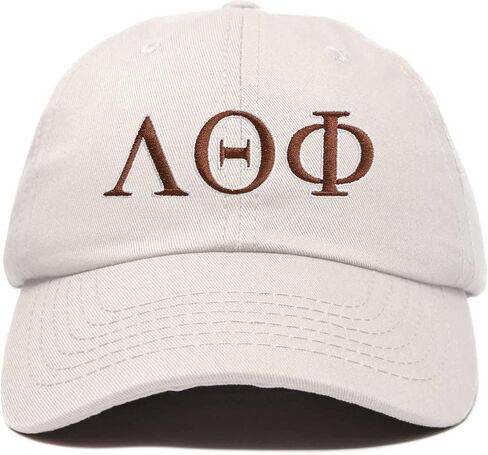 DALIX Lambda Theta Phi Greek Letters Ball Cap Embroidered Hat in Kuwait