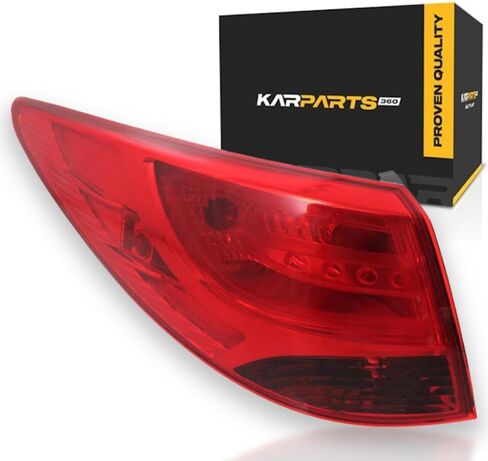 CarLights360 For Hyundai Tucson 2010-2015 Tail Light Assembly Passenger Side | w/Bulbs | DOT Certified | HY2805118 in Kuwait