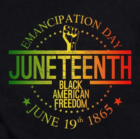 Women Juneteenth Shirts Black American Freedom T-Shirts 1865 Emancipation Day Tee Tops in Saudi Arabia
