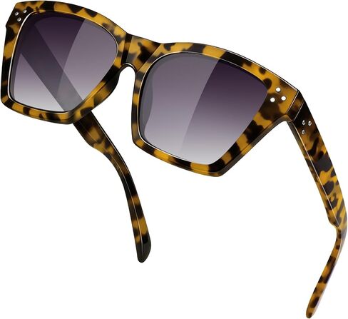 KANASTAL Oversized Square Cat Eye Sunglasses Womens Mens Polarized UV400 Sunglasses Modern Classic Sun Glasses in Saudi Arabia