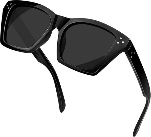 KANASTAL Oversized Square Cat Eye Sunglasses Womens Mens Polarized UV400 Sunglasses Modern Classic Sun Glasses in Saudi Arabia