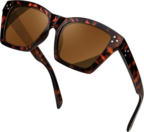 KANASTAL Oversized Square Cat Eye Sunglasses Womens Mens Polarized UV400 Sunglasses Modern Classic Sun Glasses in Saudi Arabia