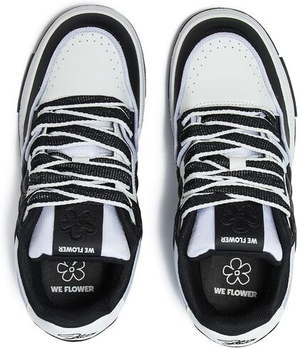 Skateboarding Sneakers Leather Platform Sneaker for Men Comfortable Casual Stylish Walking Shoes Women,Low Top Shoe Couples Casual Tennis Skate Shoes in Kuwait