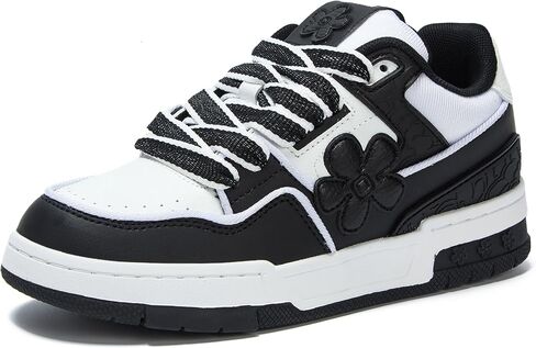 Skateboarding Sneakers Leather Platform Sneaker for Men Comfortable Casual Stylish Walking Shoes Women,Low Top Shoe Couples Casual Tennis Skate Shoes in Kuwait
