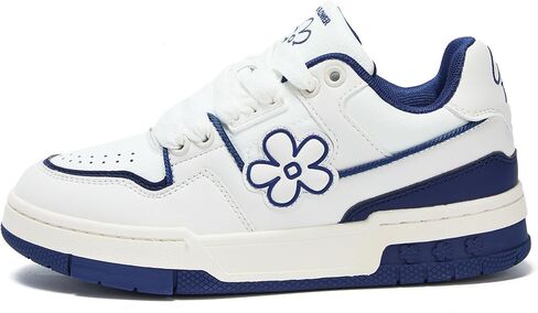 Skateboarding Sneakers Leather Platform Sneaker for Men Comfortable Casual Stylish Walking Shoes Women,Low Top Shoe Couples Casual Tennis Skate Shoes in Kuwait