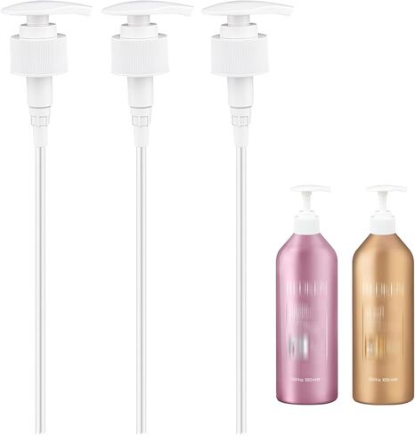 3-Pack Shampoo&Conditioner Pumps Compatible with Redken,Replacement Pumps for 33.8 oz (1L) Bottles,Liter Size Dispenser for Redken Shampoo and Conditioner,Easy-Press for Salon&Home Use. in Saudi Arabia