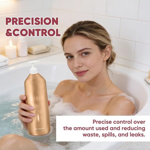 3-Pack Shampoo&Conditioner Pumps Compatible with Redken,Replacement Pumps for 33.8 oz (1L) Bottles,Liter Size Dispenser for Redken Shampoo and Conditioner,Easy-Press for Salon&Home Use. in Saudi Arabia