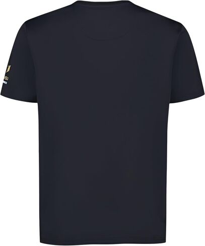 Messi Men's Lifestyle Side Track Poly Tee, Standard Fit T-Shirt, Polyester & Spandex in Saudi Arabia