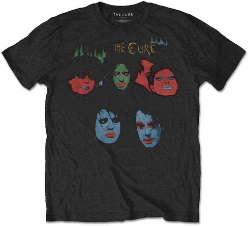 تي شيرت The Cure للرجال في الأيام الفاصلة باللون الأسود | بضائع مرخصة رسميًا in Kuwait