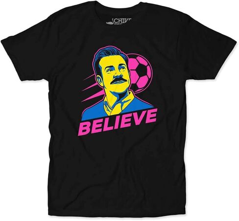 theCHIVE Believe USMNT T-Shirt – Funny Soccer Crest Graphic Tee in Saudi Arabia