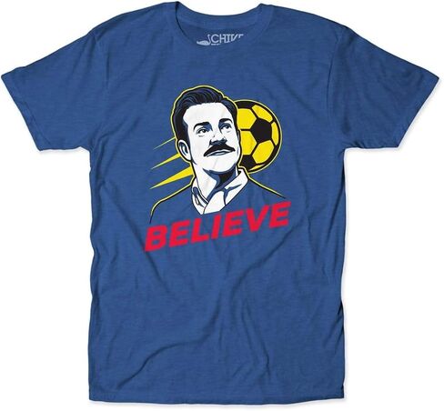 theCHIVE Believe USMNT T-Shirt – Funny Soccer Crest Graphic Tee in Saudi Arabia
