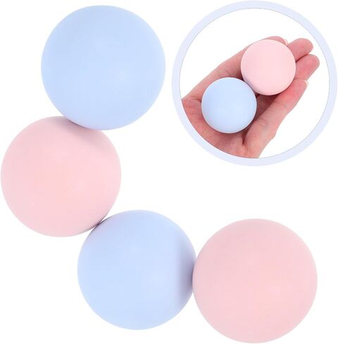 SHINEOFI 4pcs Round Ceramic Drawer Pulls, Porcelain Cabinet Knobs for ’s Room Dresser, Cute Candy Color Furniture Handles Set with Screws, Pink Light Blue in Kuwait