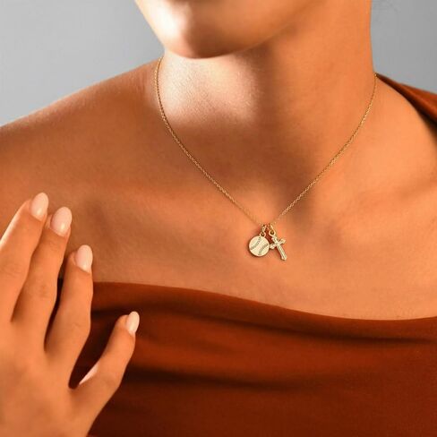 Volleyball/Softball/Soccer/Cheer Necklace for Girls Women Faith Cross Pendant Sports Accessories Christian Christmas Birthday Gifts for Team Coaches Players in Saudi Arabia