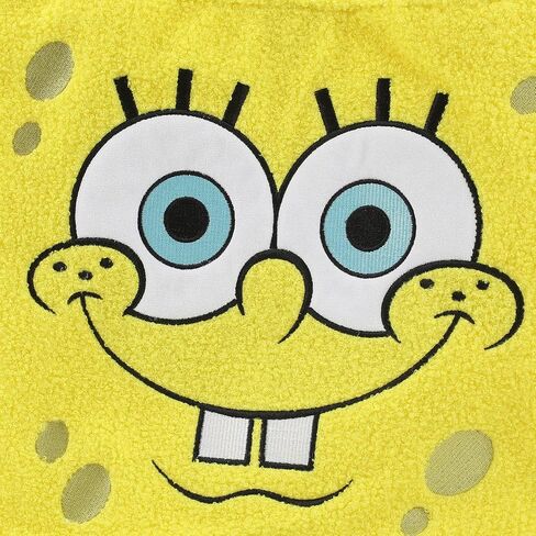 Spongebob Squarepants Character Face Yellow 16" Tote Bag in Saudi Arabia