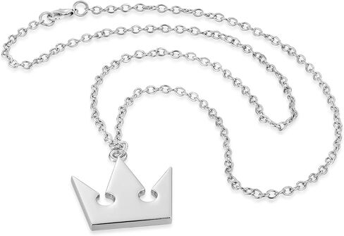 Kingdm heart Sora's Crown & Roxas's Cross Necklaces in Saudi Arabia