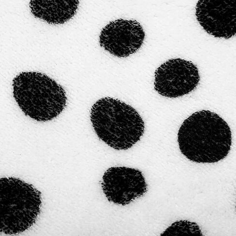 Back to School Classroom Rug 3ft Round Black and White Area Rug Non Slip Circle Polka Dot Rugs for Preschool Classroom Daycare Learning Centers Educational Study Playing Floor Mat Carpet in Saudi Arabia