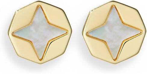 Tory Burch Women's Forget Me Not Mother of Pearl Stud Earrings in Kuwait