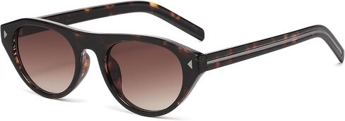 Retro Oval Sunglasses for Women Men 2026 Trendy Cat Eye Sun Glasses 70s Vintage Shades UV Protection in Saudi Arabia