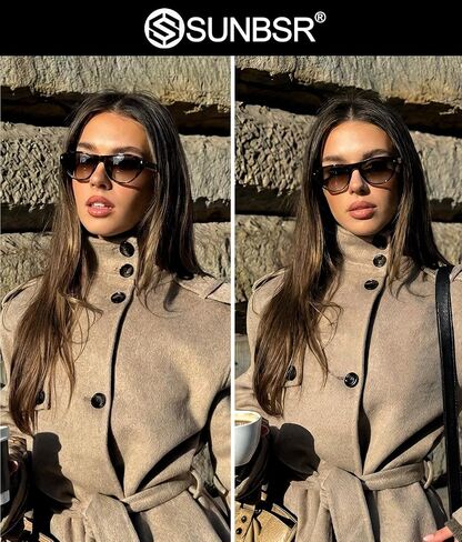 Retro Oval Sunglasses for Women Men 2026 Trendy Cat Eye Sun Glasses 70s Vintage Shades UV Protection in Saudi Arabia