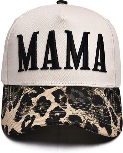 Womens Mama Trucker Hat,Vintage Two-Tone Embroidered Mom Baseball Cap, Mother's Day or Birthday Gift for Mom in Saudi Arabia