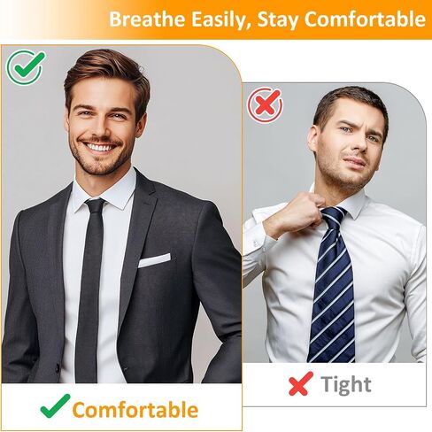 20 Pcs 5 Styles Collar Extenders for Mens Shirts, Elastic Neck Extenders/Button Extender for Dress Shirts, Tie, Suit Accessories Men for 1/2 Size Expansion of Men Dress Shirts in Saudi Arabia